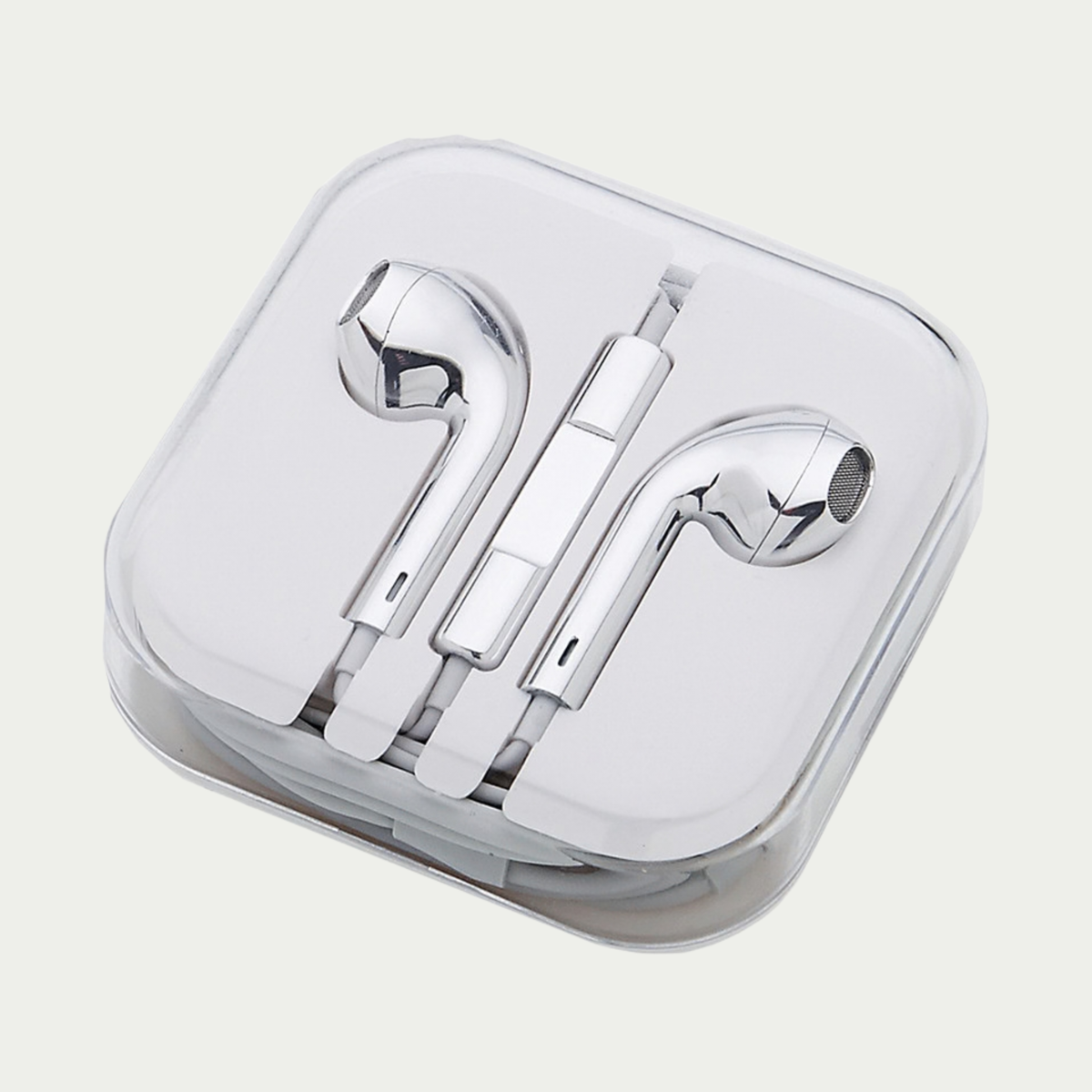 Chrome Wired Earbuds