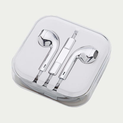 Chrome Wired Earbuds