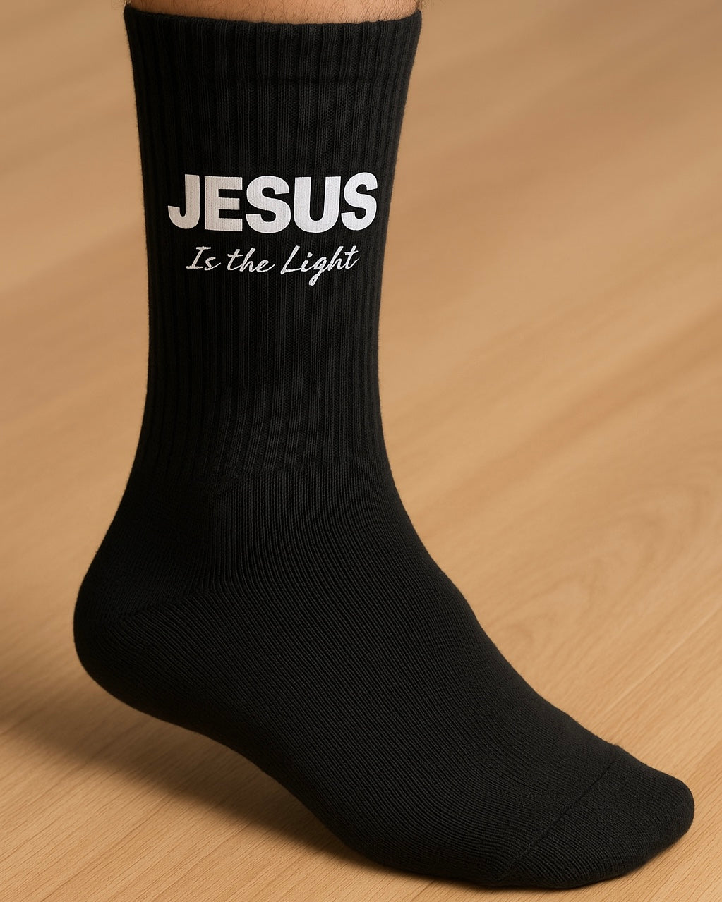 Jesus is The Light Socks