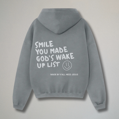 Gods Wake Up List Hoodie