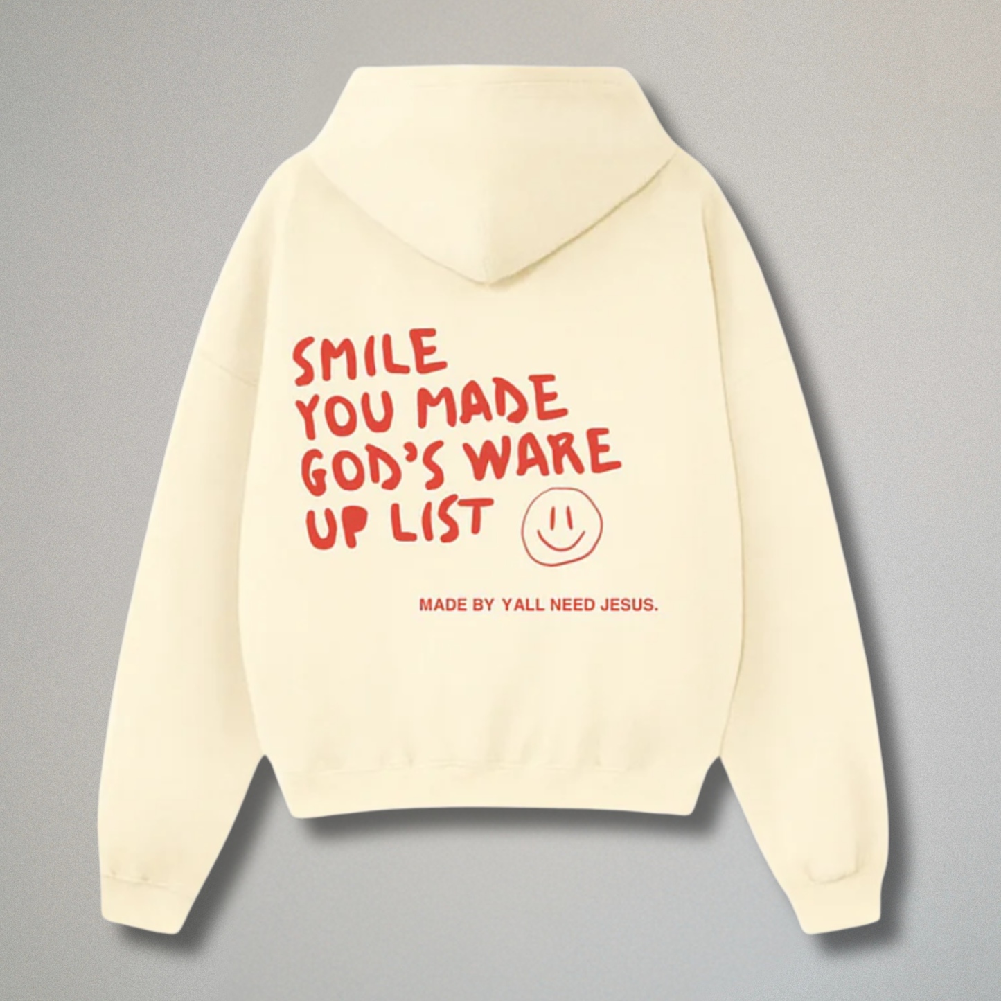 Gods Wake Up List Hoodie