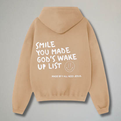 Gods Wake Up List Hoodie