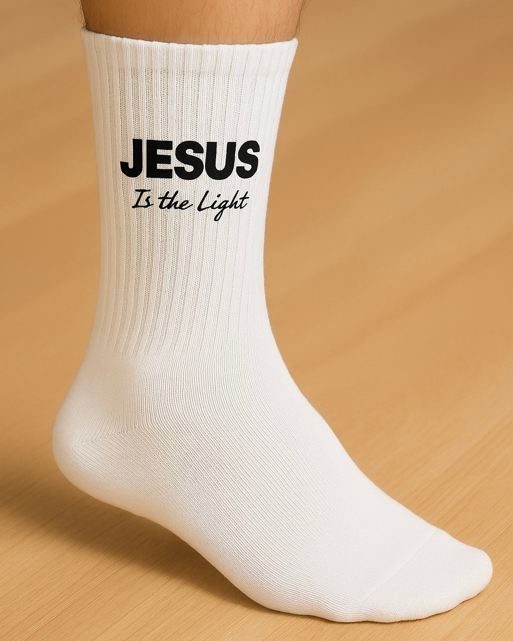 Jesus is The Light Socks