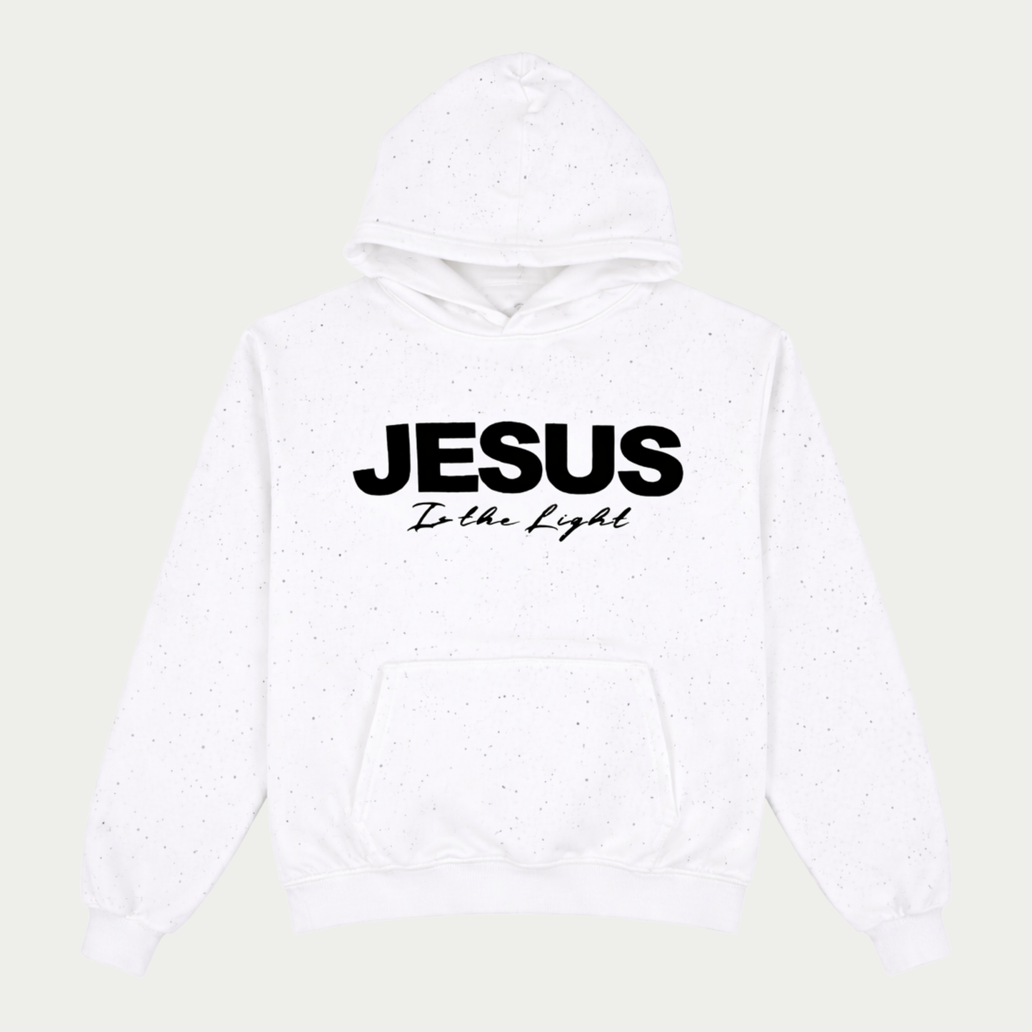 Jesus is The Light Rhinestone Hoodie